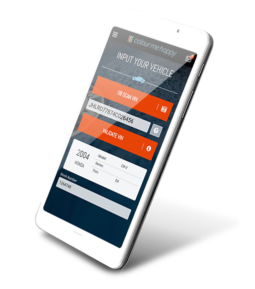 Image of the Color Me Happy App